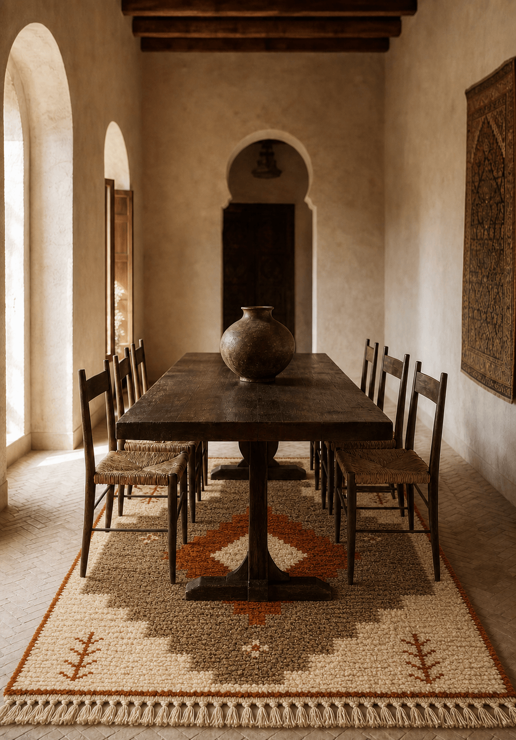 Burnt Ridge in the dining room