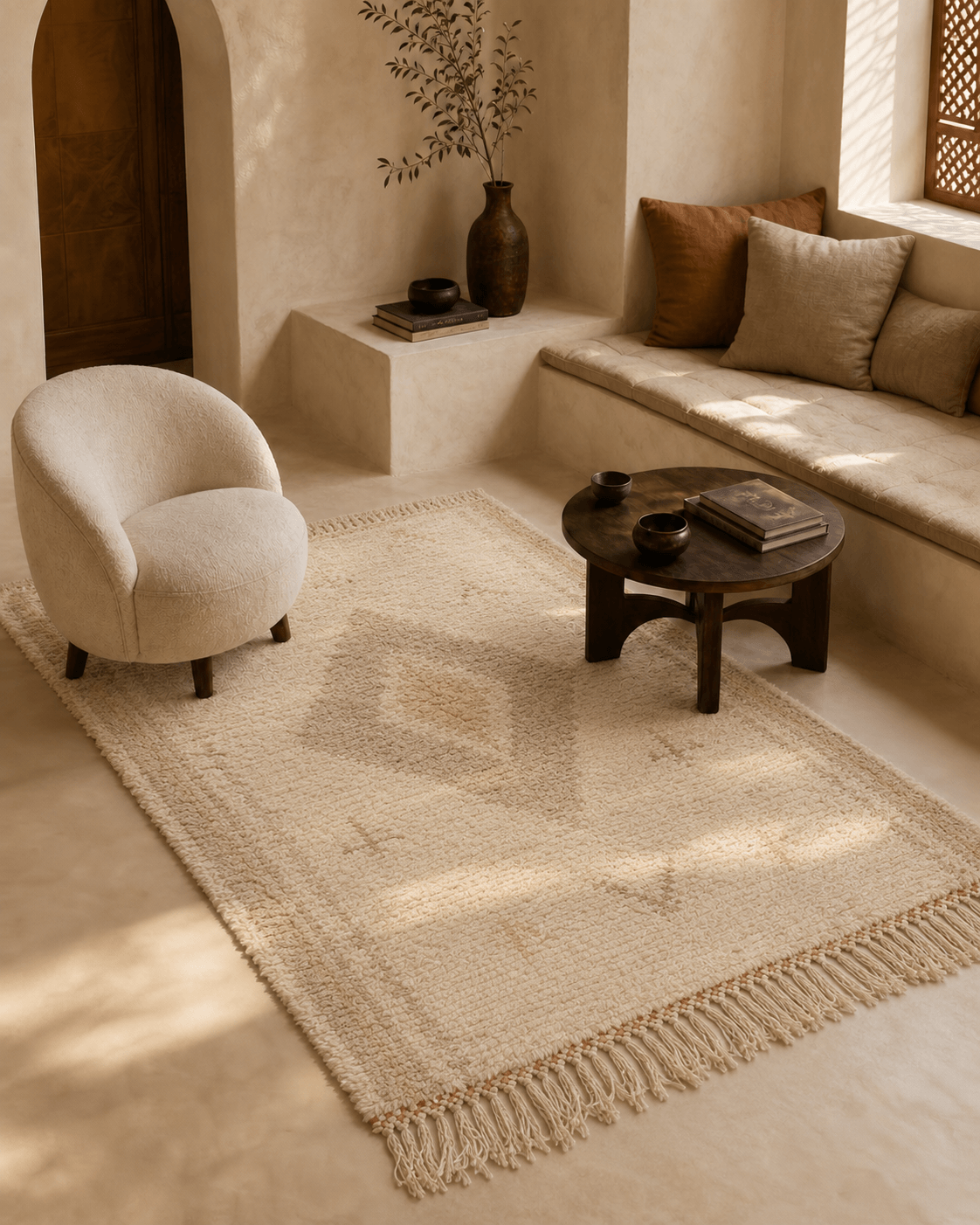 Quiet Dune in the tea salon