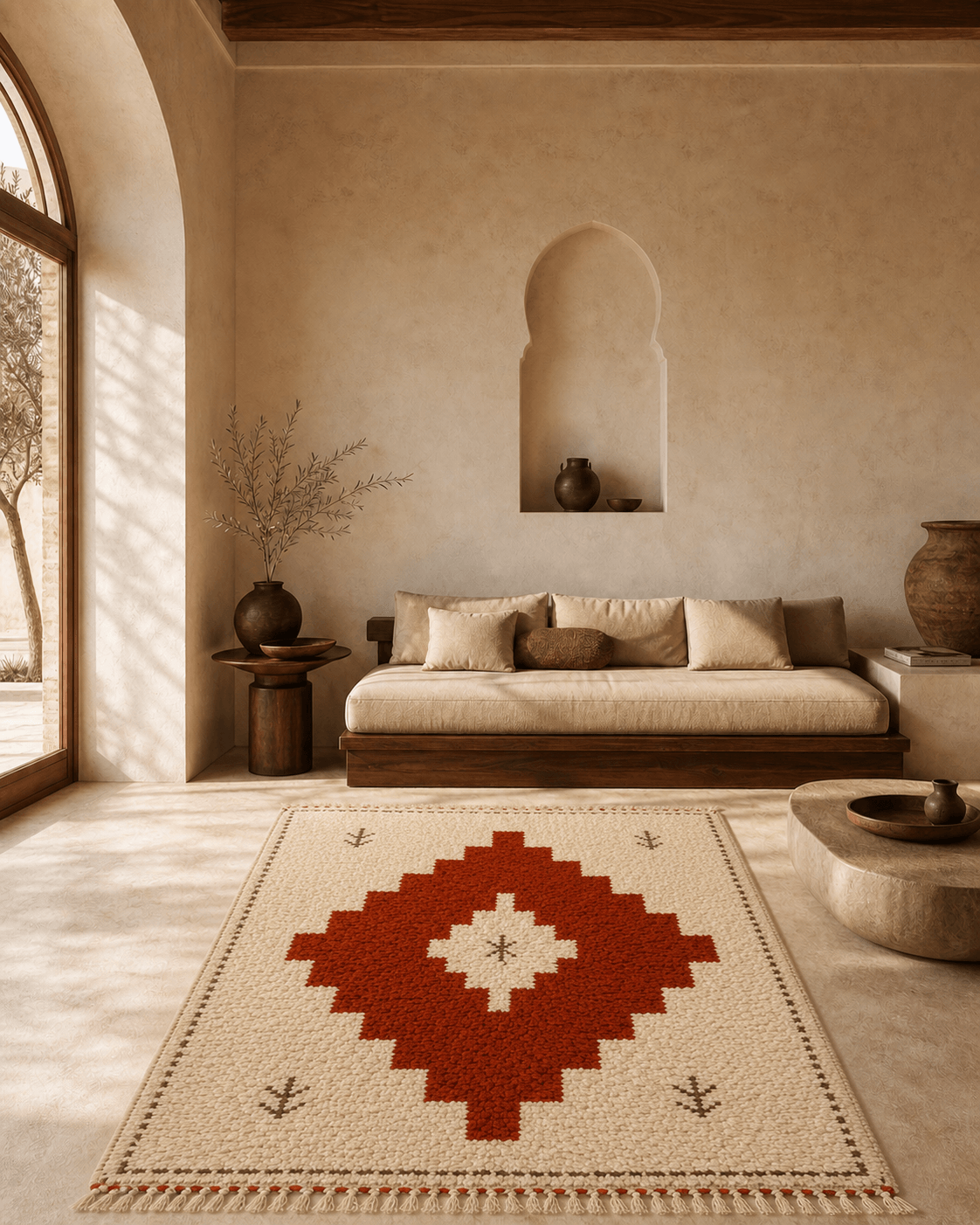 Saffron Gate in the living room