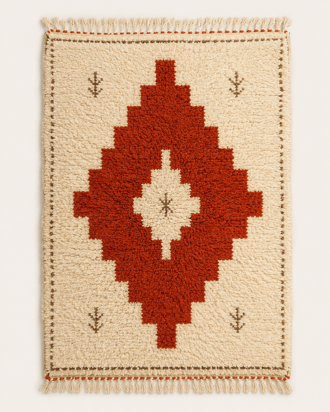 Saffron Gate full rug view
